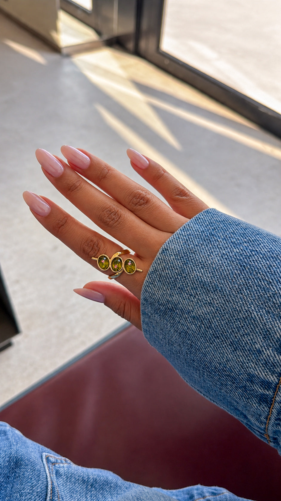 Green olives ring🫒