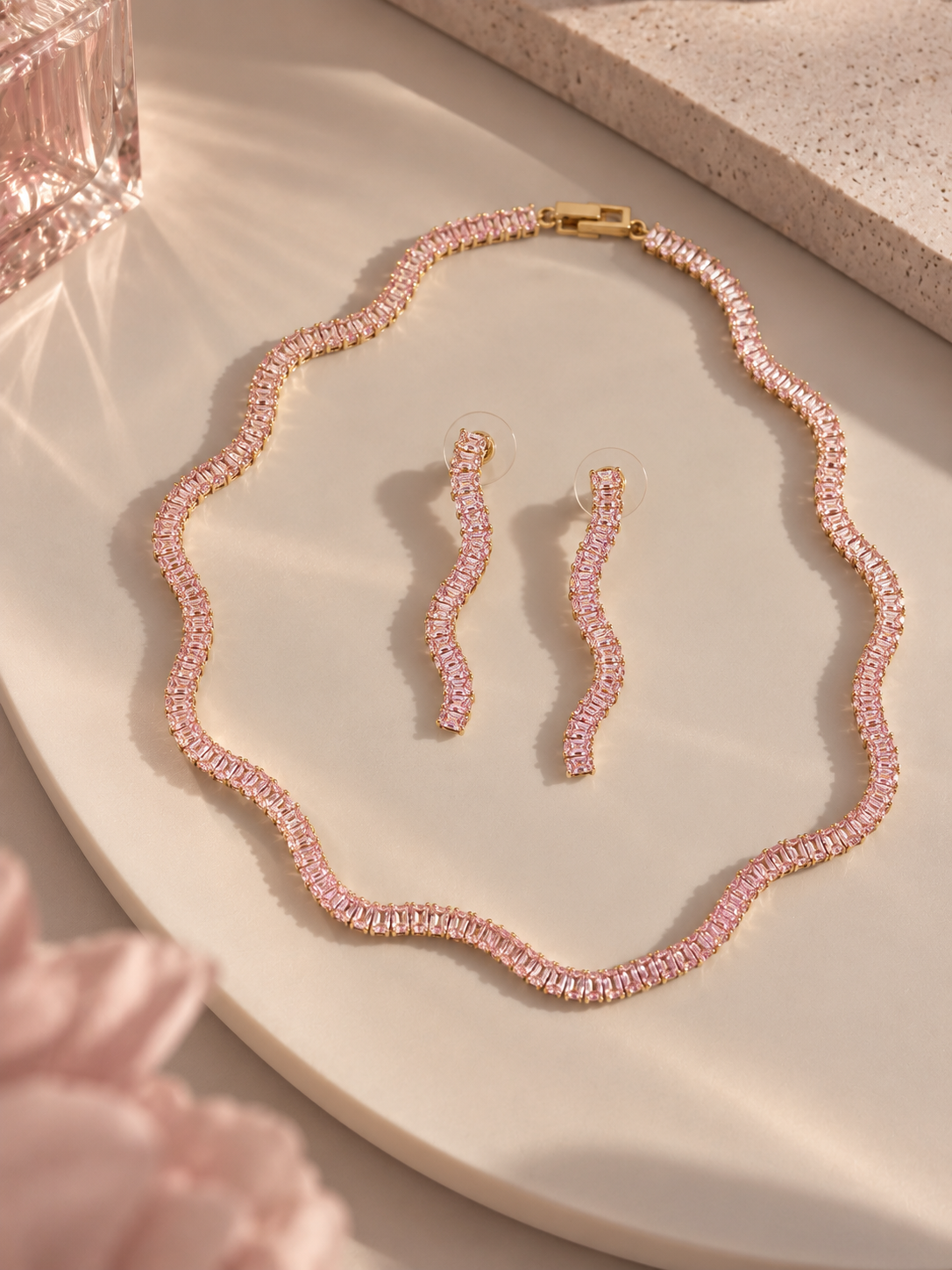 Rosé Wave Set