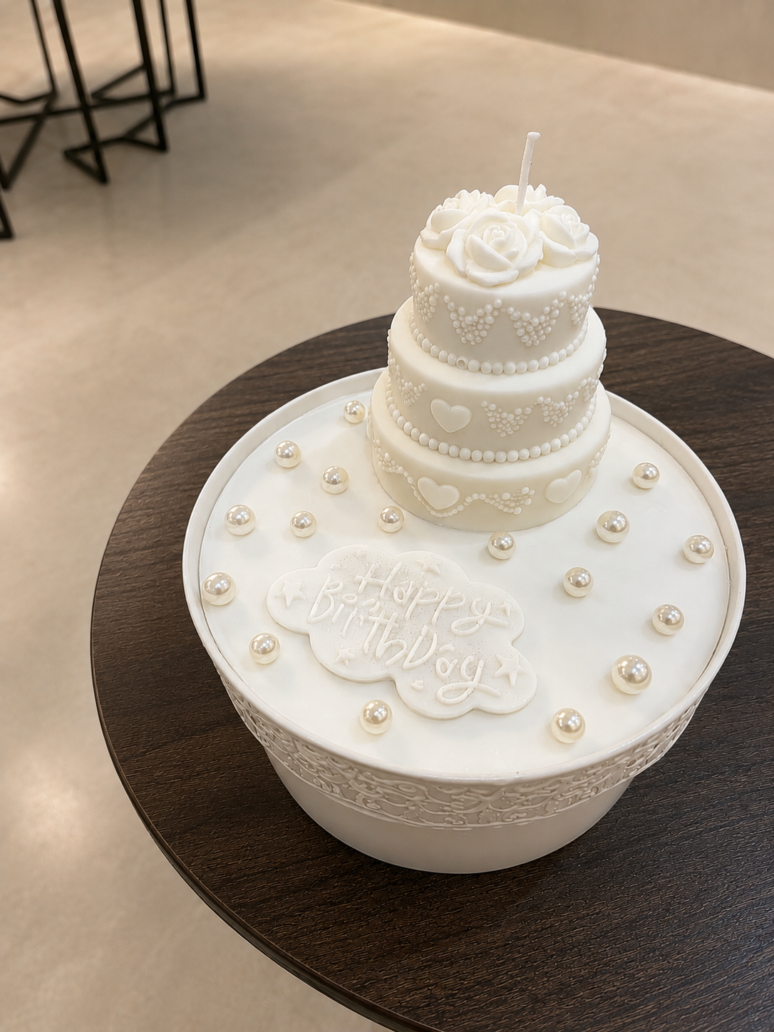 Birthday cake candle