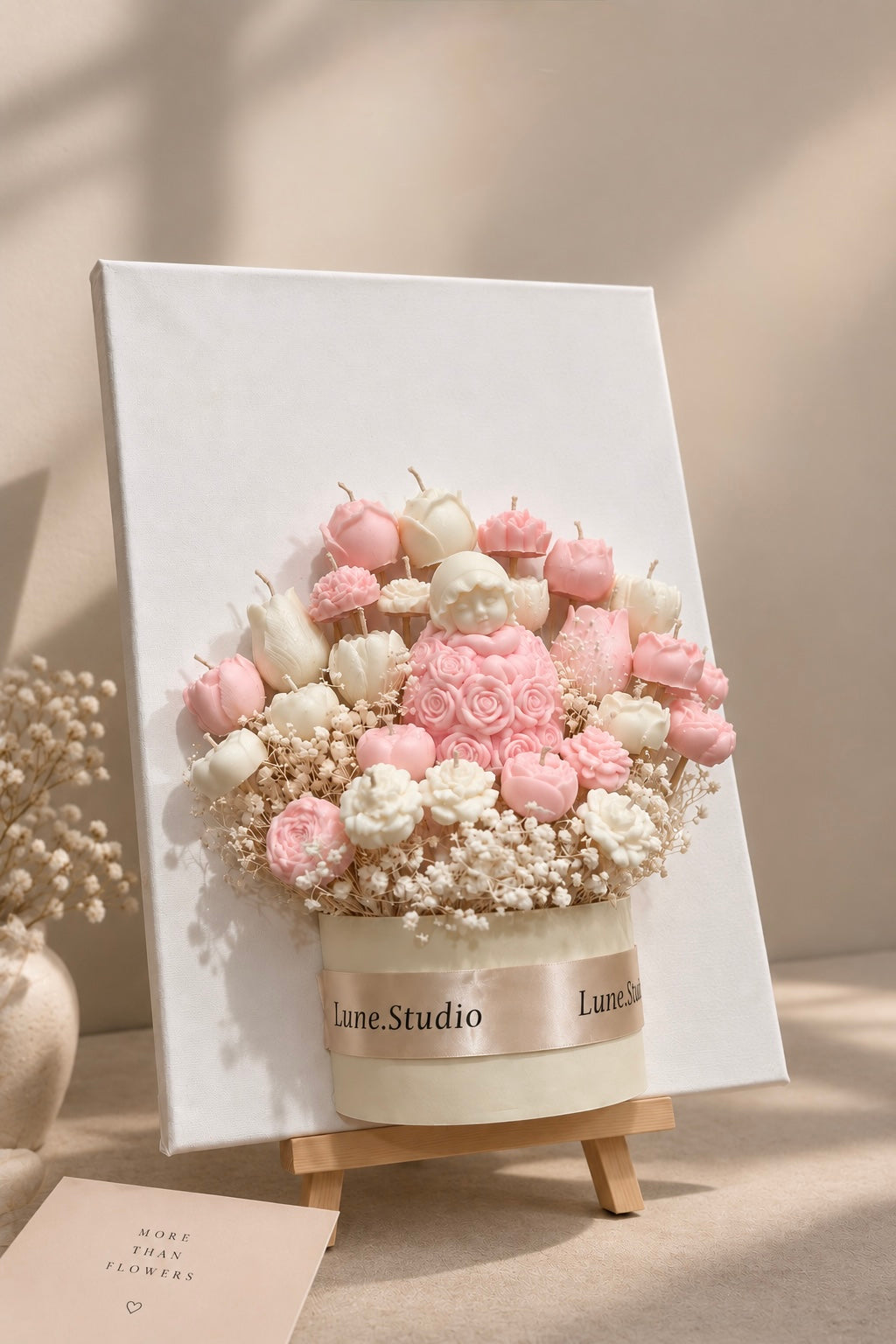 Baby Blush – لوحة الشموع 🌸🎀