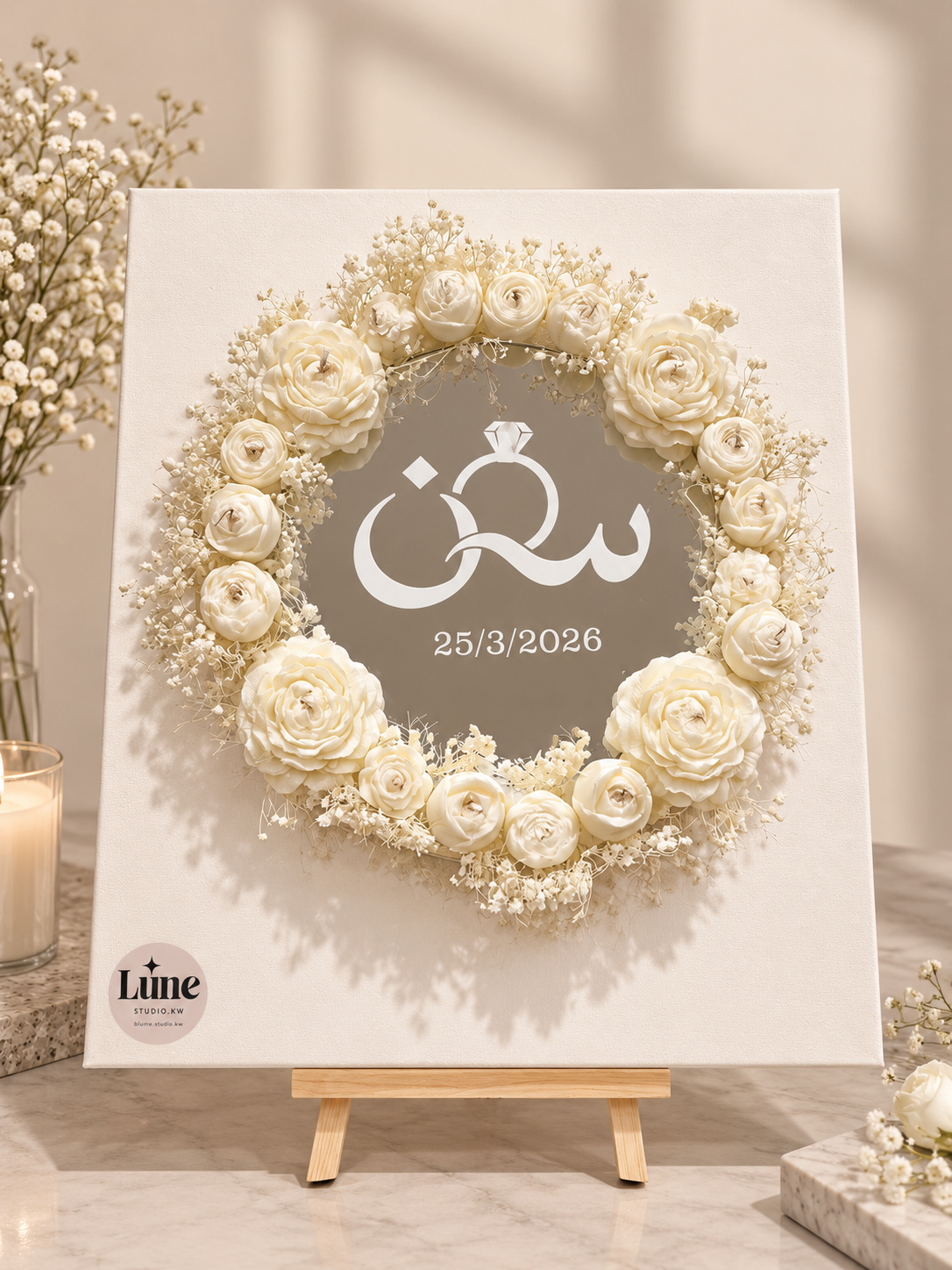 Wife&Husband candle