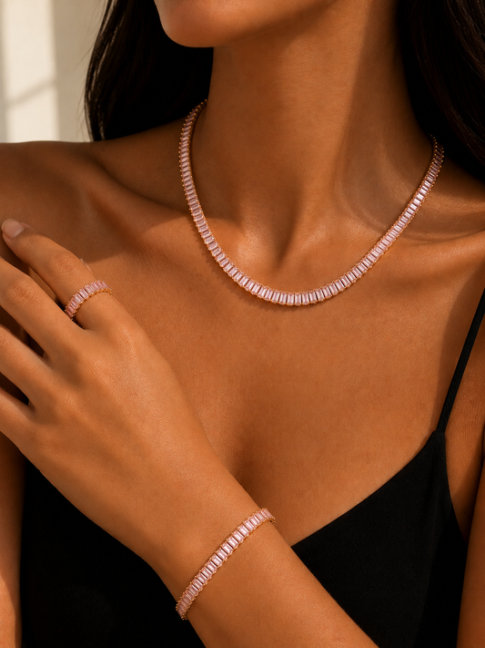 The Baguette necklace