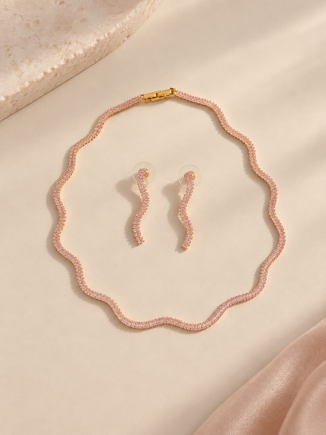 Rosé Wave Set