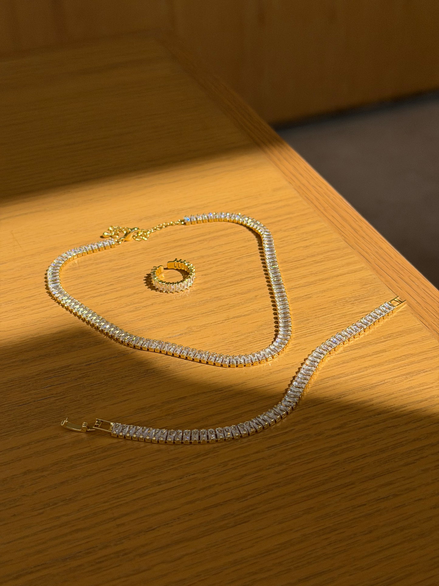 The Baguette necklace